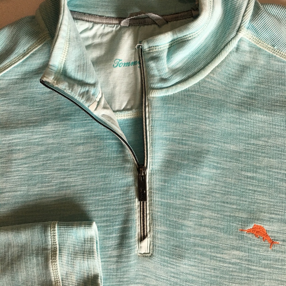 Tommy Bahama Half Zip Sweater 3XLT Tall